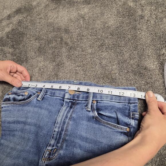 Mother Jeans The Looker Ankle Fray Need For Speed Wash Size 26 - Picture 8 of 8